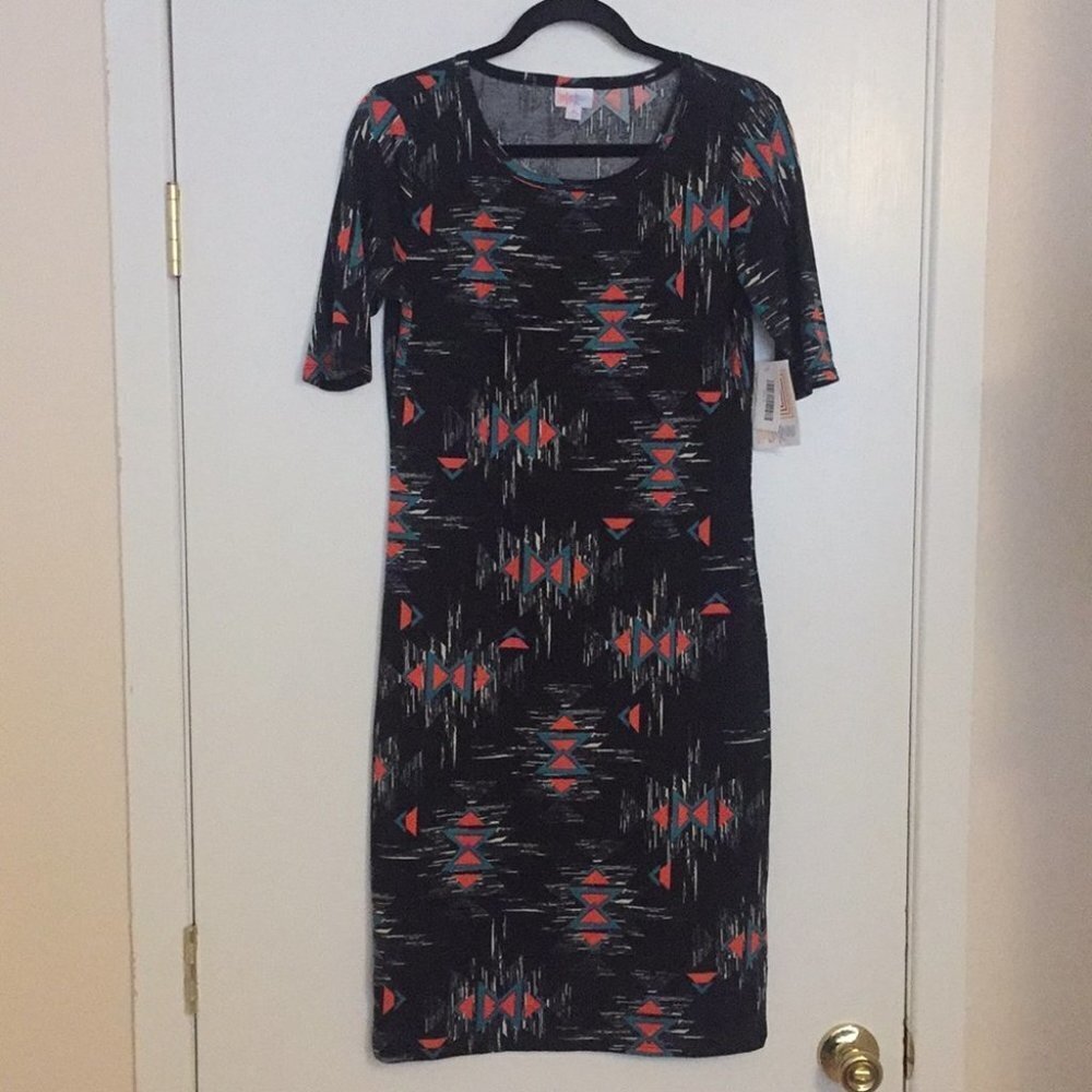 M LulaRoe Julia Dress D05 826